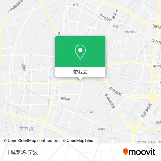 丰城菜场地图
