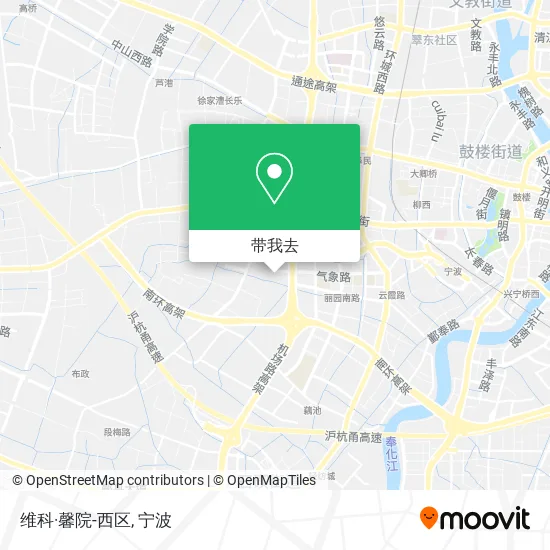 维科·馨院-西区地图