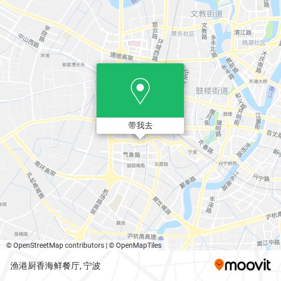 渔港厨香海鲜餐厅地图