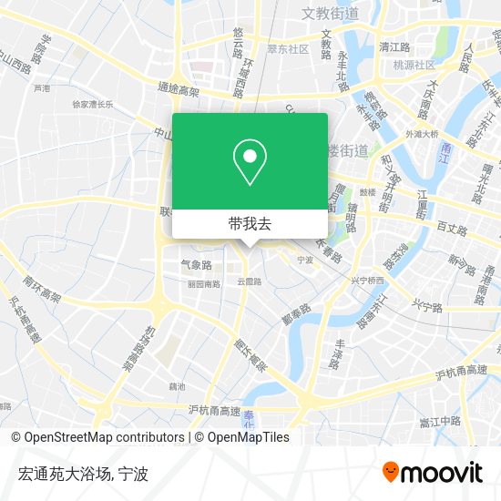 宏通苑大浴场地图