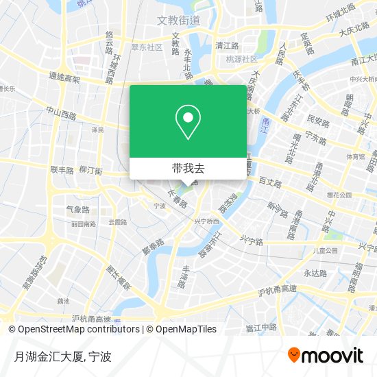 月湖金汇大厦地图