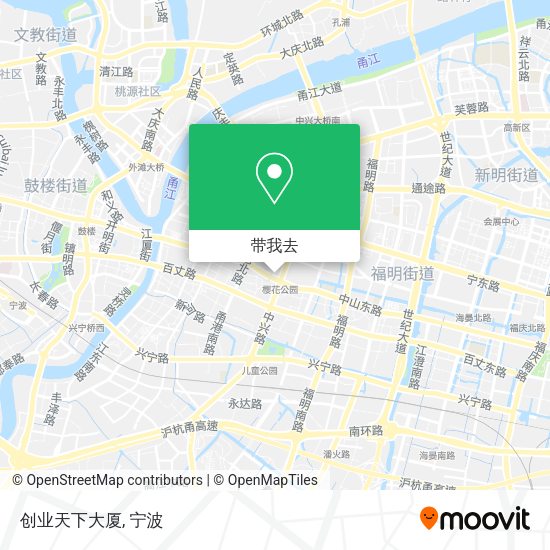 创业天下大厦地图