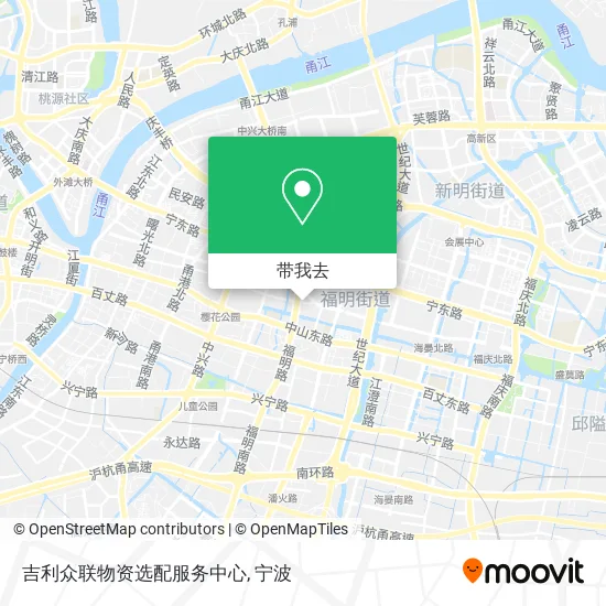 吉利众联物资选配服务中心地图