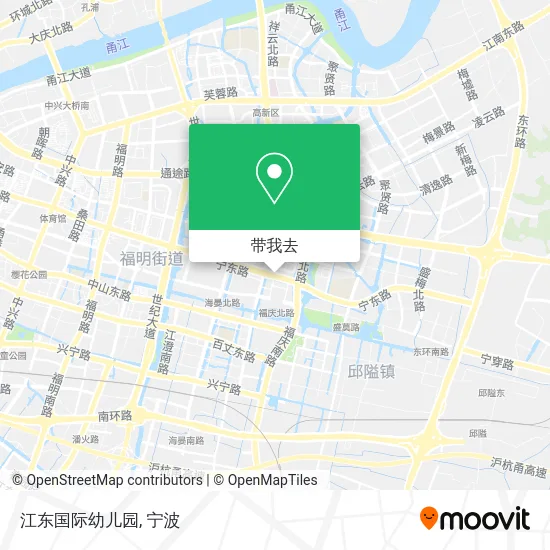 江东国际幼儿园地图