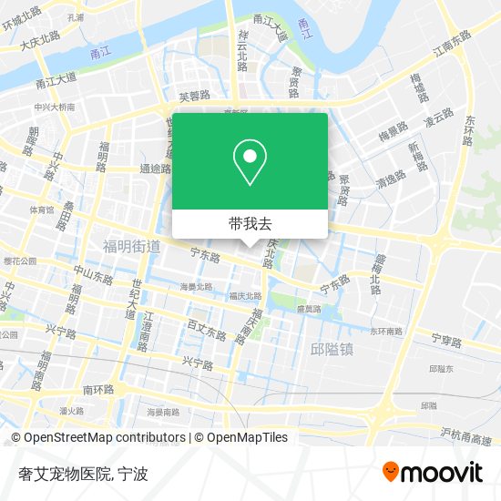 奢艾宠物医院地图