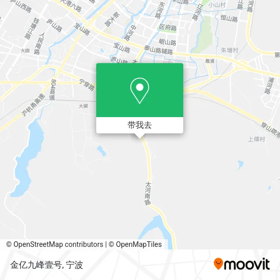 金亿九峰壹号地图
