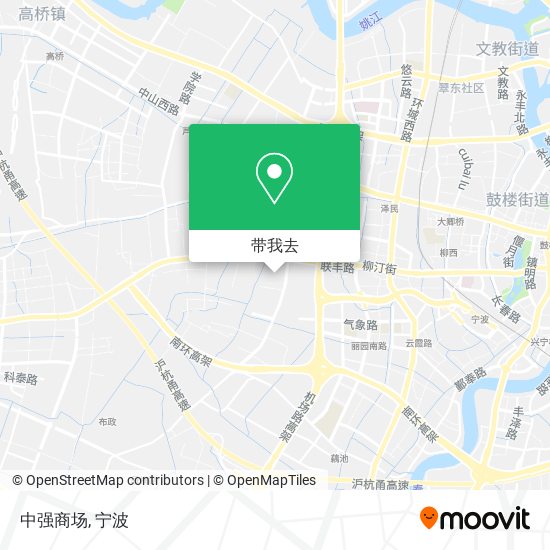 中强商场地图