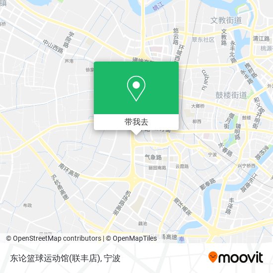东论篮球运动馆(联丰店)地图
