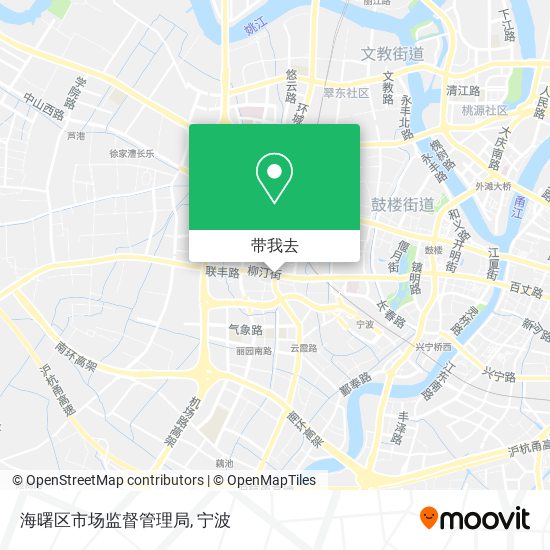 海曙区市场监督管理局地图