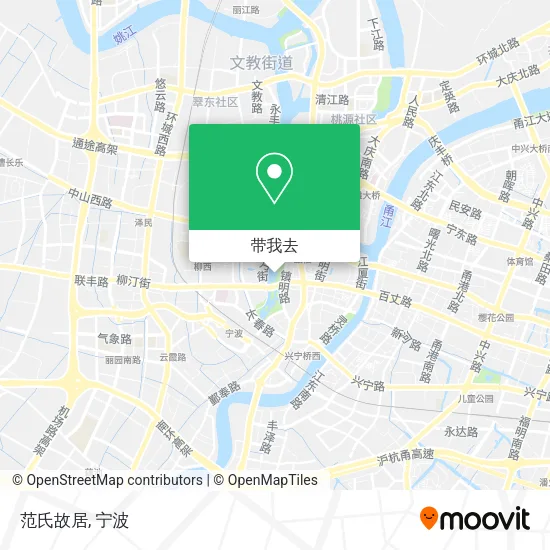 范氏故居地图