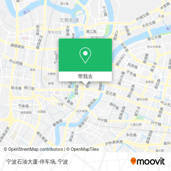 宁波石油大厦-停车场地图