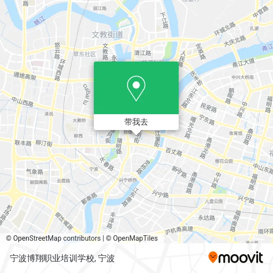 宁波博翔职业培训学校地图