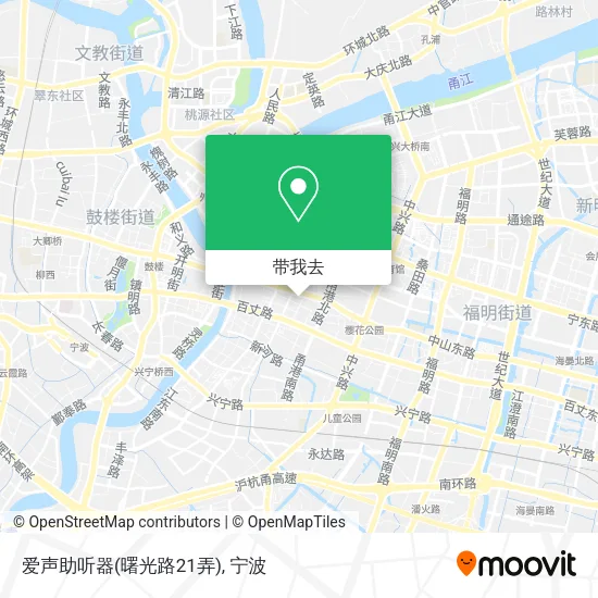 爱声助听器(曙光路21弄)地图