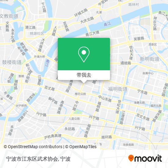 宁波市江东区武术协会地图
