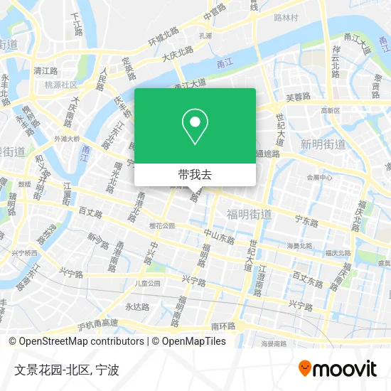 文景花园-北区地图