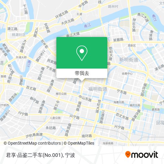 君享·品鉴二手车(No.001)地图