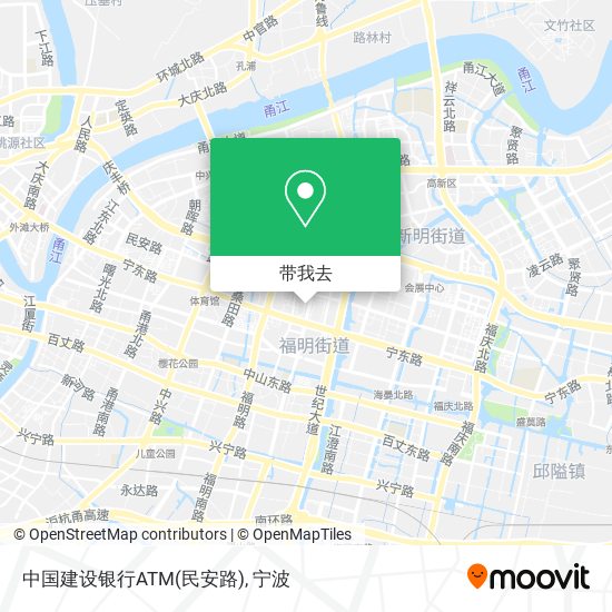 中国建设银行ATM(民安路)地图