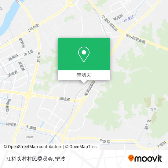 江桥头村村民委员会地图