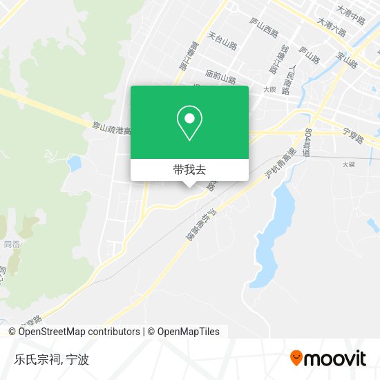 乐氏宗祠地图
