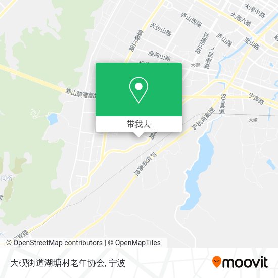 大碶街道湖塘村老年协会地图