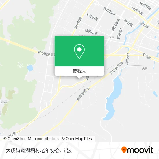 大碶街道湖塘村老年协会地图