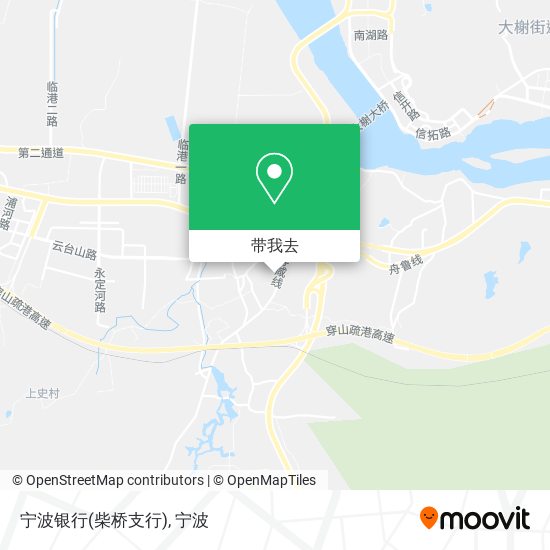 宁波银行(柴桥支行)地图
