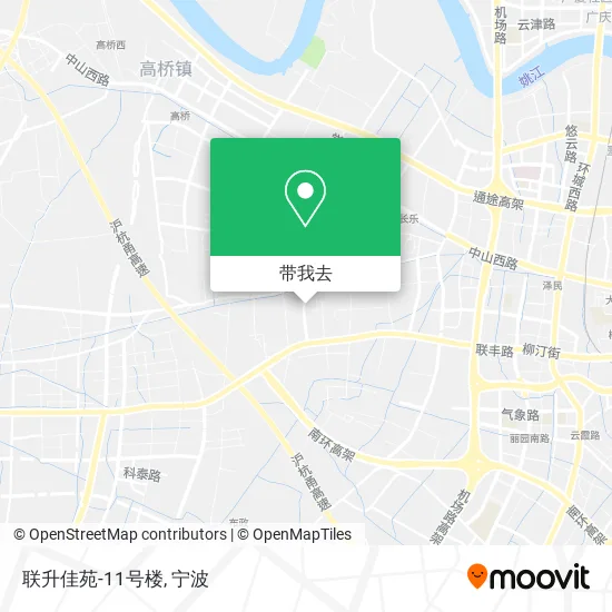 联升佳苑-11号楼地图
