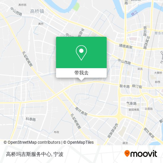 高桥玛吉斯服务中心地图