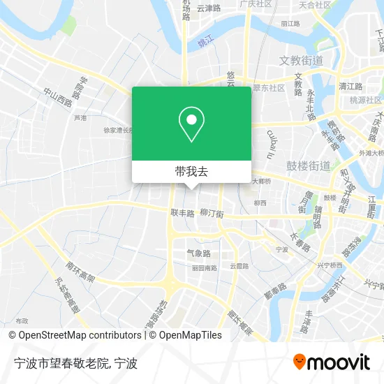 宁波市望春敬老院地图