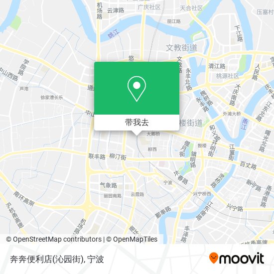 奔奔便利店(沁园街)地图