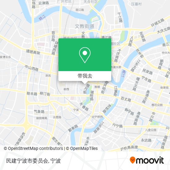 民建宁波市委员会地图