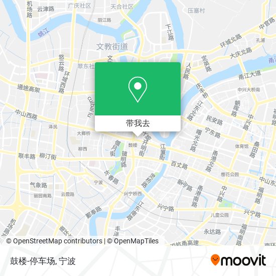 鼓楼-停车场地图