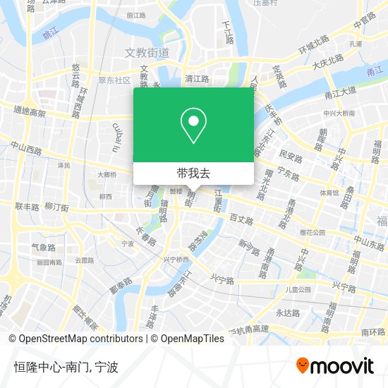 恒隆中心-南门地图