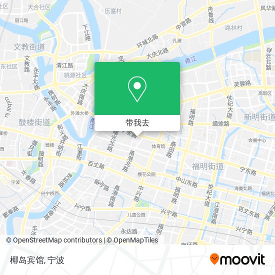 椰岛宾馆地图