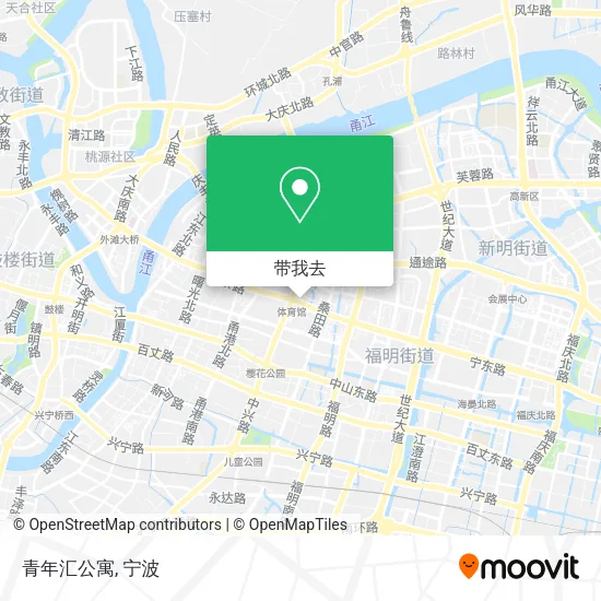 青年汇公寓地图