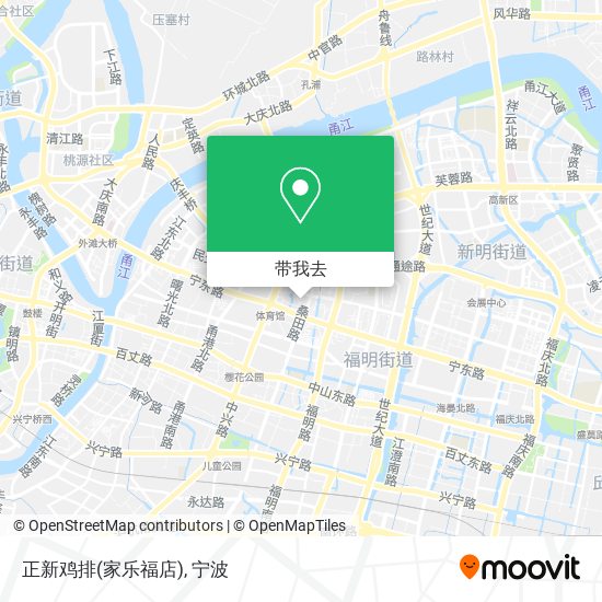 正新鸡排(家乐福店)地图