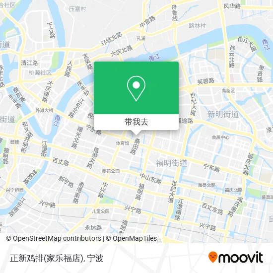 正新鸡排(家乐福店)地图