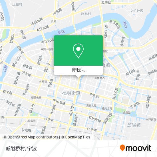 戚隘桥村地图