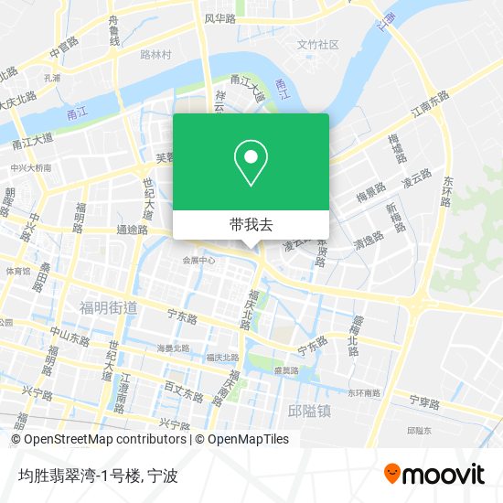 均胜翡翠湾-1号楼地图
