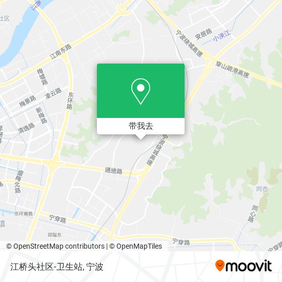 江桥头社区-卫生站地图