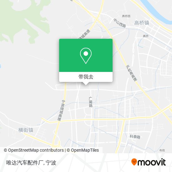 唯达汽车配件厂地图