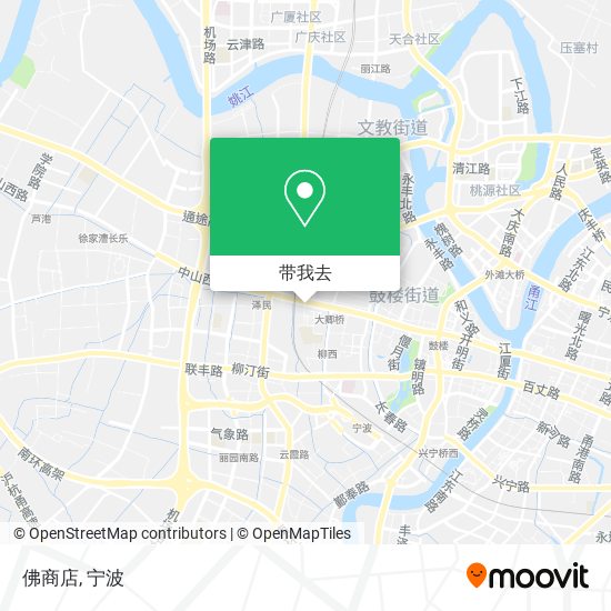 佛商店地图