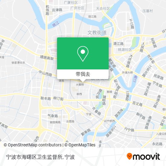 宁波市海曙区卫生监督所地图