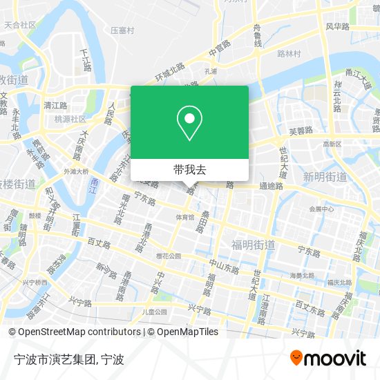宁波市演艺集团地图
