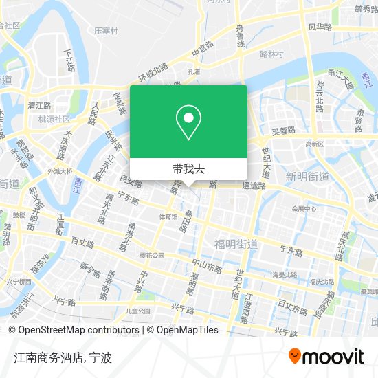 江南商务酒店地图