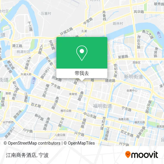 江南商务酒店地图