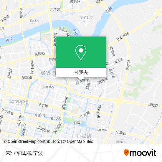 宏业东城郡地图