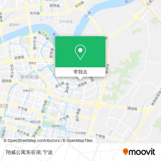 翔威公寓东谷湖地图