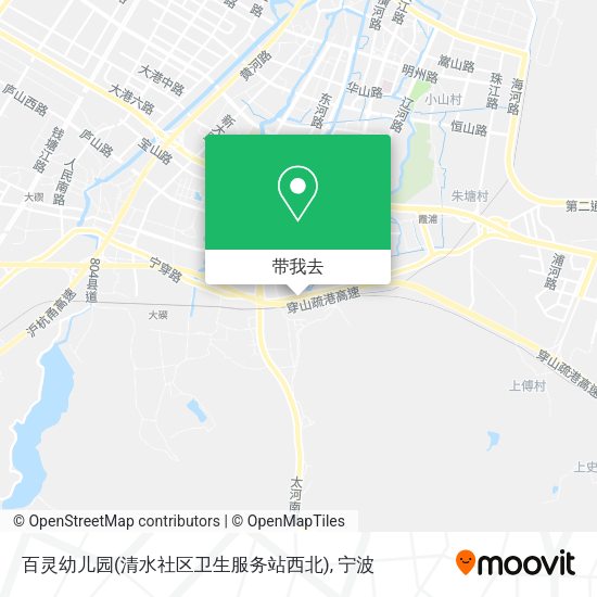 百灵幼儿园(清水社区卫生服务站西北)地图