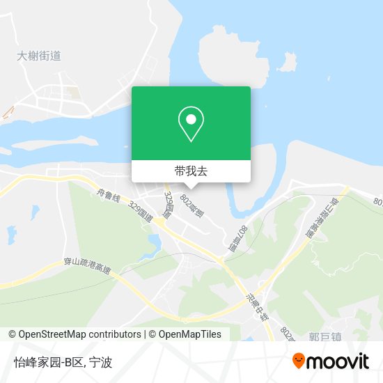 怡峰家园-B区地图